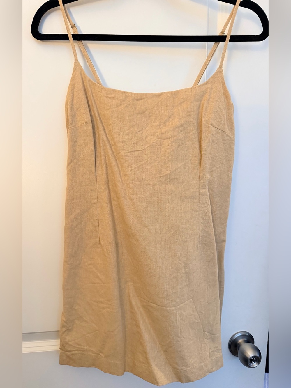 Abercrombie & Fitch Linen-Blend Mini Skort Dress Sz Small Petite